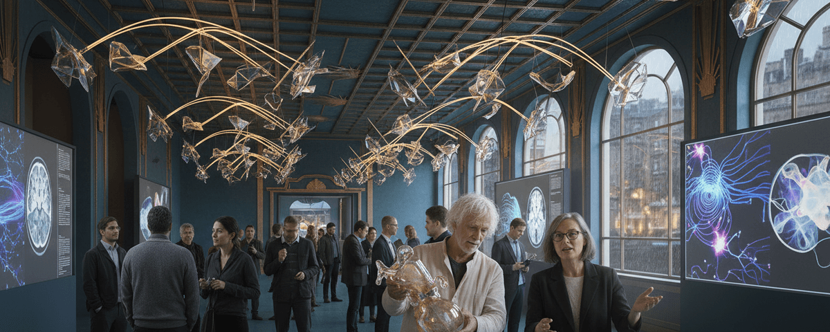 Between Glass and Magnetic Fields — Interactive Talk & Reception